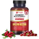 Triple Strength Cranberry 30,000mg added with Vitamin C | UTI Cranberry 180 Tablets for Women