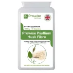 Psyllium Husks 1500mg 90 Capsules - Natural Dietary Fibre for Colon Cleansing & Bowel Health