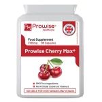 Cherry Max+ 2100mg Montmorency Cherry Added with Black Cherry I 90 Vegan Capsules